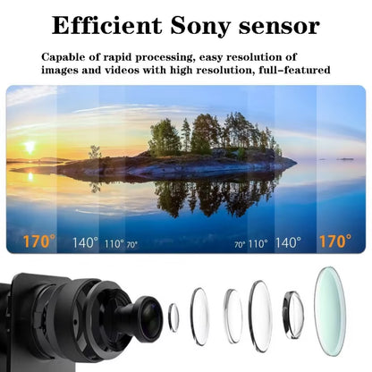 2.0" Action Camera Ultra HD 4K 30FPS Wifi Underwater Cameras Waterproof Helmet Bicycle Video Recording Cameras Outdoor Sport Cam
